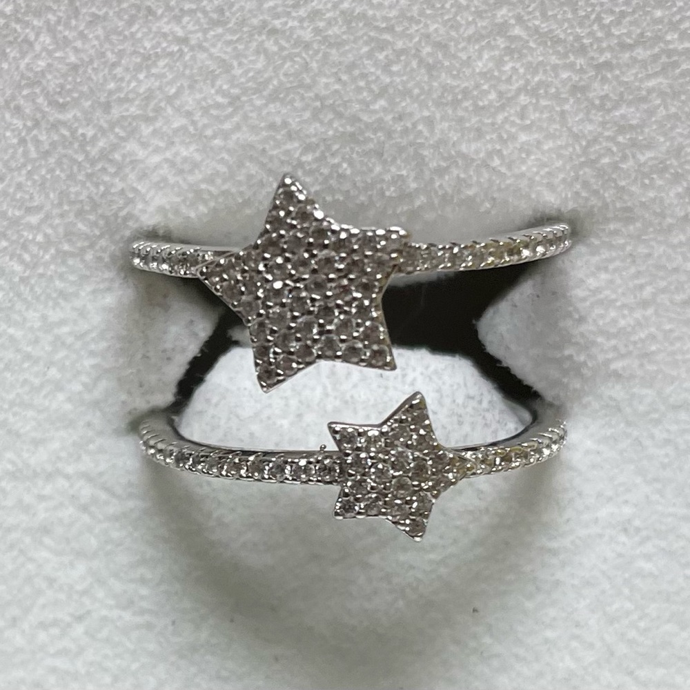 Sterling Silver Star Ring